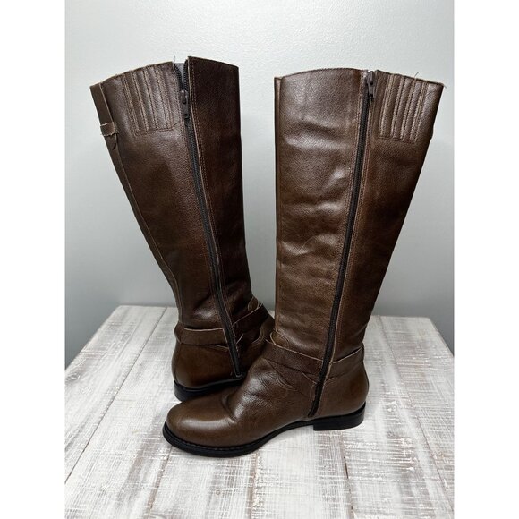 Matisse Womens Britain Brown Leather Knee-High Boots Size 7M - Picture 4 of 14